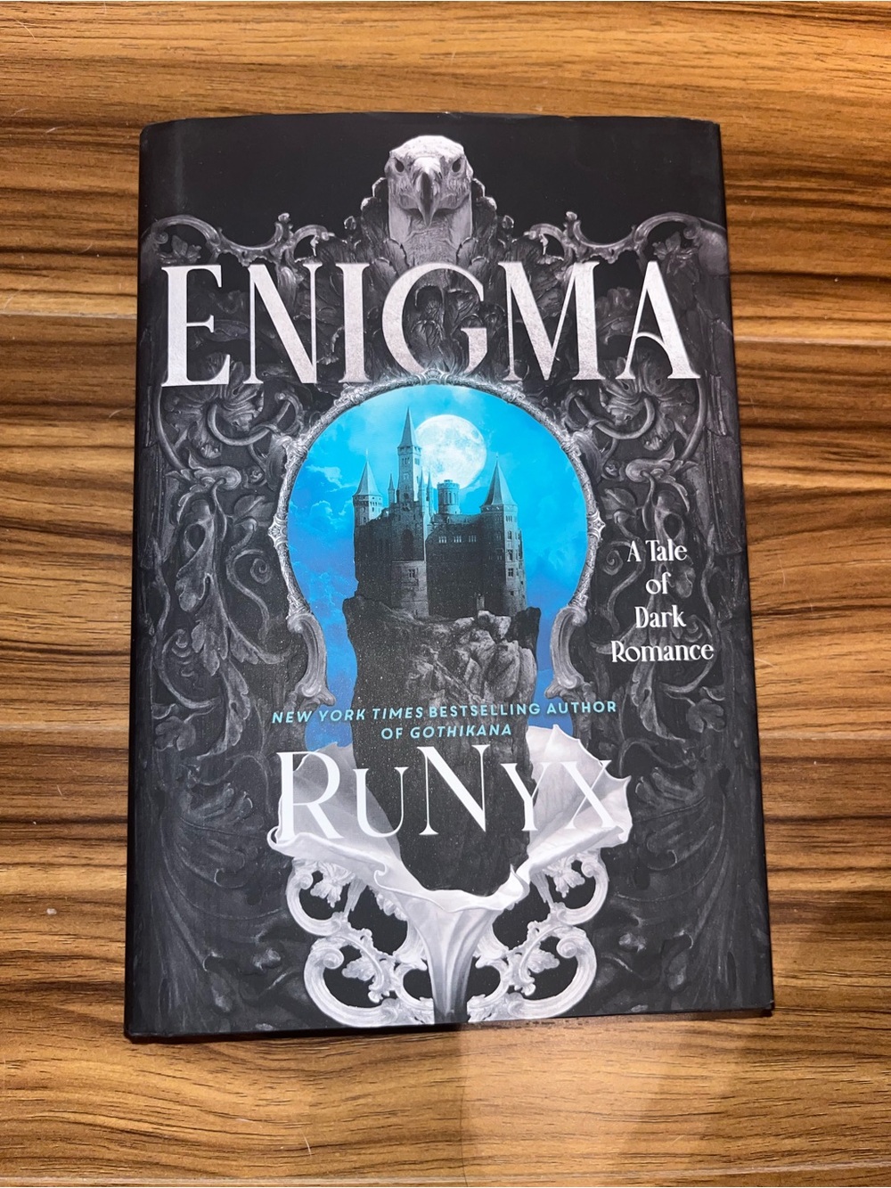 RUnyx ENIGMA hardcover book booktok dark romance